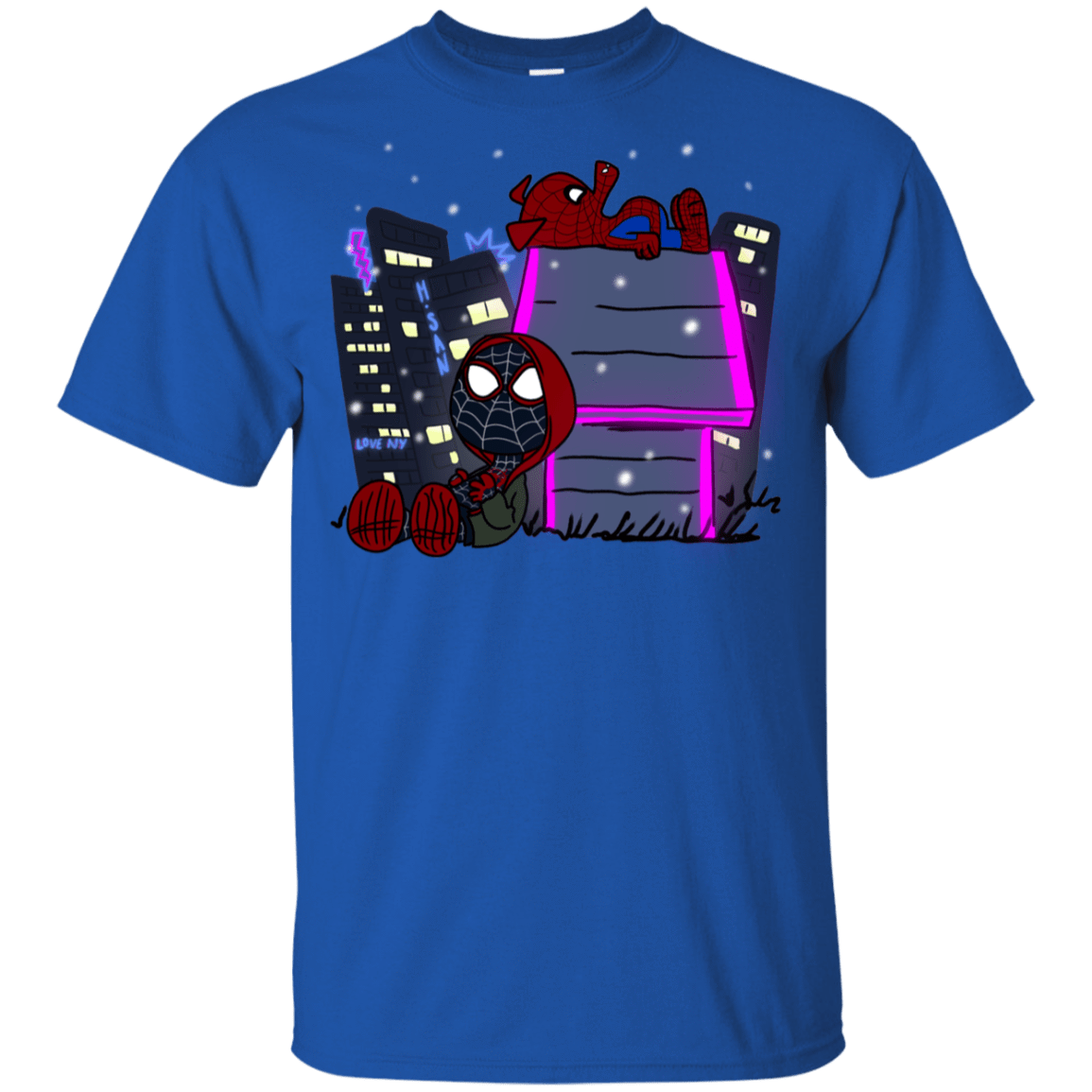 T-Shirts Royal / YXS Miles and Porker Youth T-Shirt