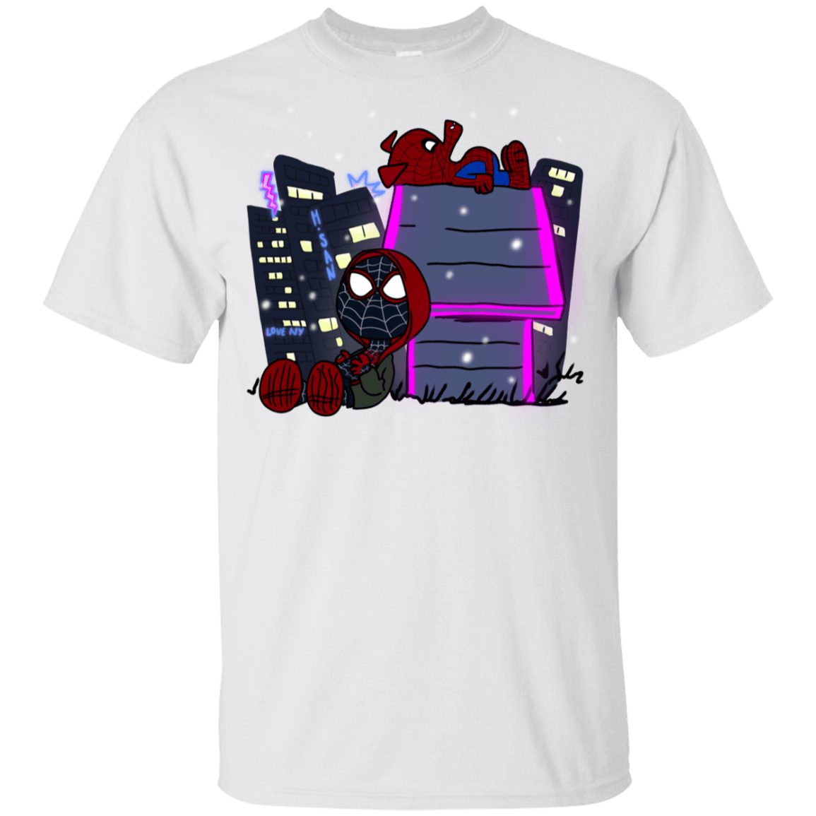 T-Shirts White / YXS Miles and Porker Youth T-Shirt