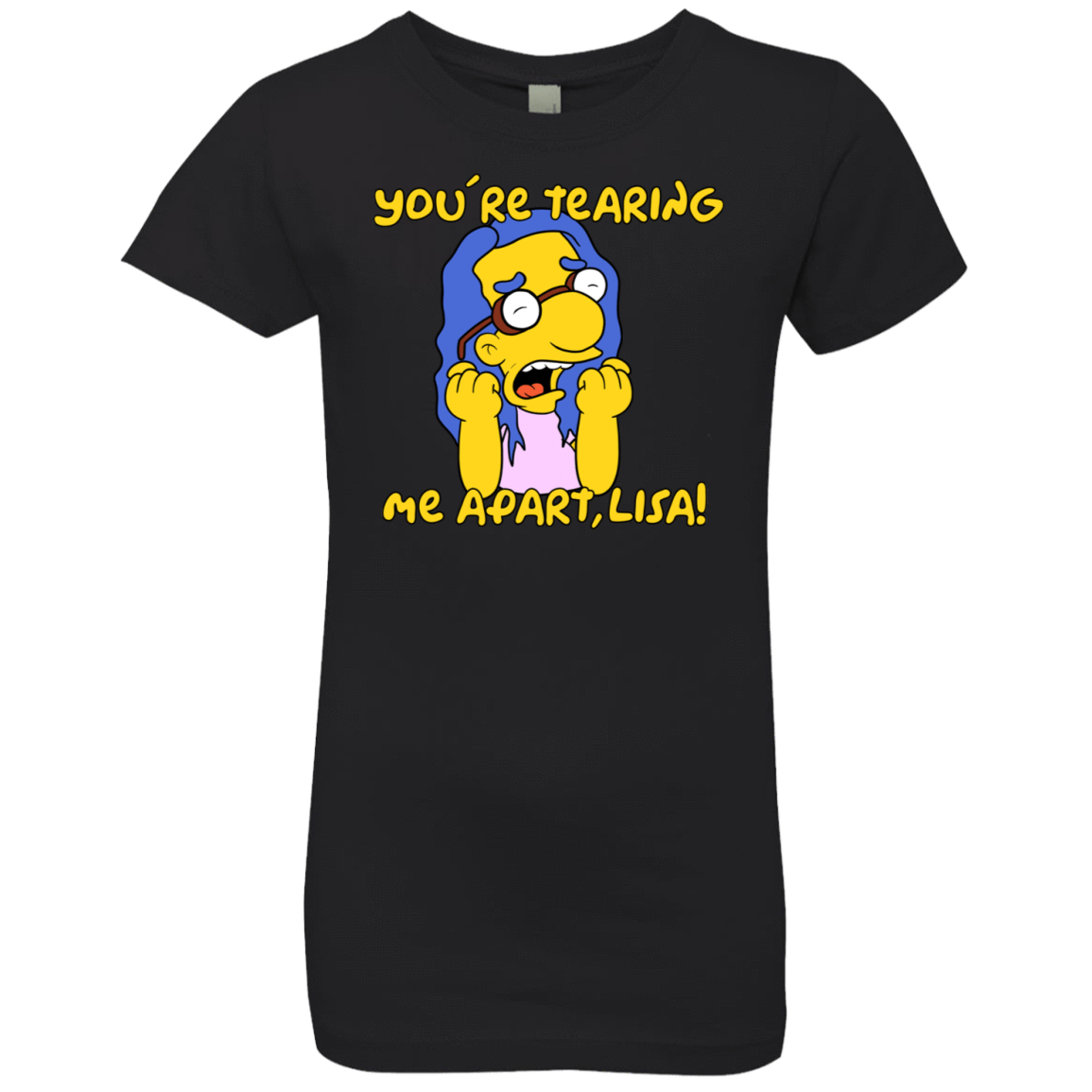T-Shirts Black / YXS Milhouse Wiseau Girls Premium T-Shirt