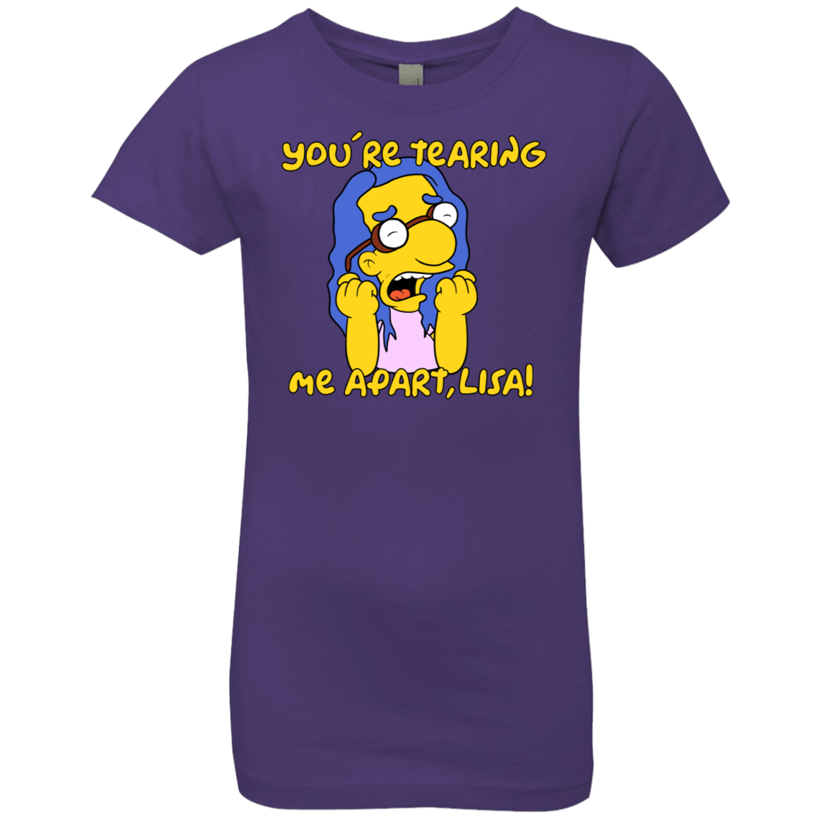 T-Shirts Purple Rush / YXS Milhouse Wiseau Girls Premium T-Shirt