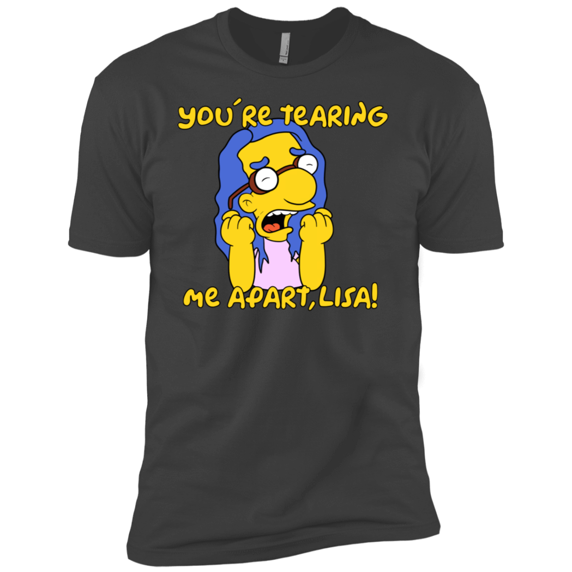 T-Shirts Heavy Metal / X-Small Milhouse Wiseau Men's Premium T-Shirt