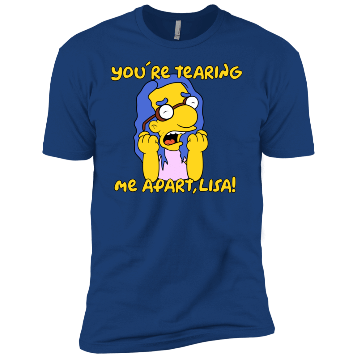 T-Shirts Royal / X-Small Milhouse Wiseau Men's Premium T-Shirt