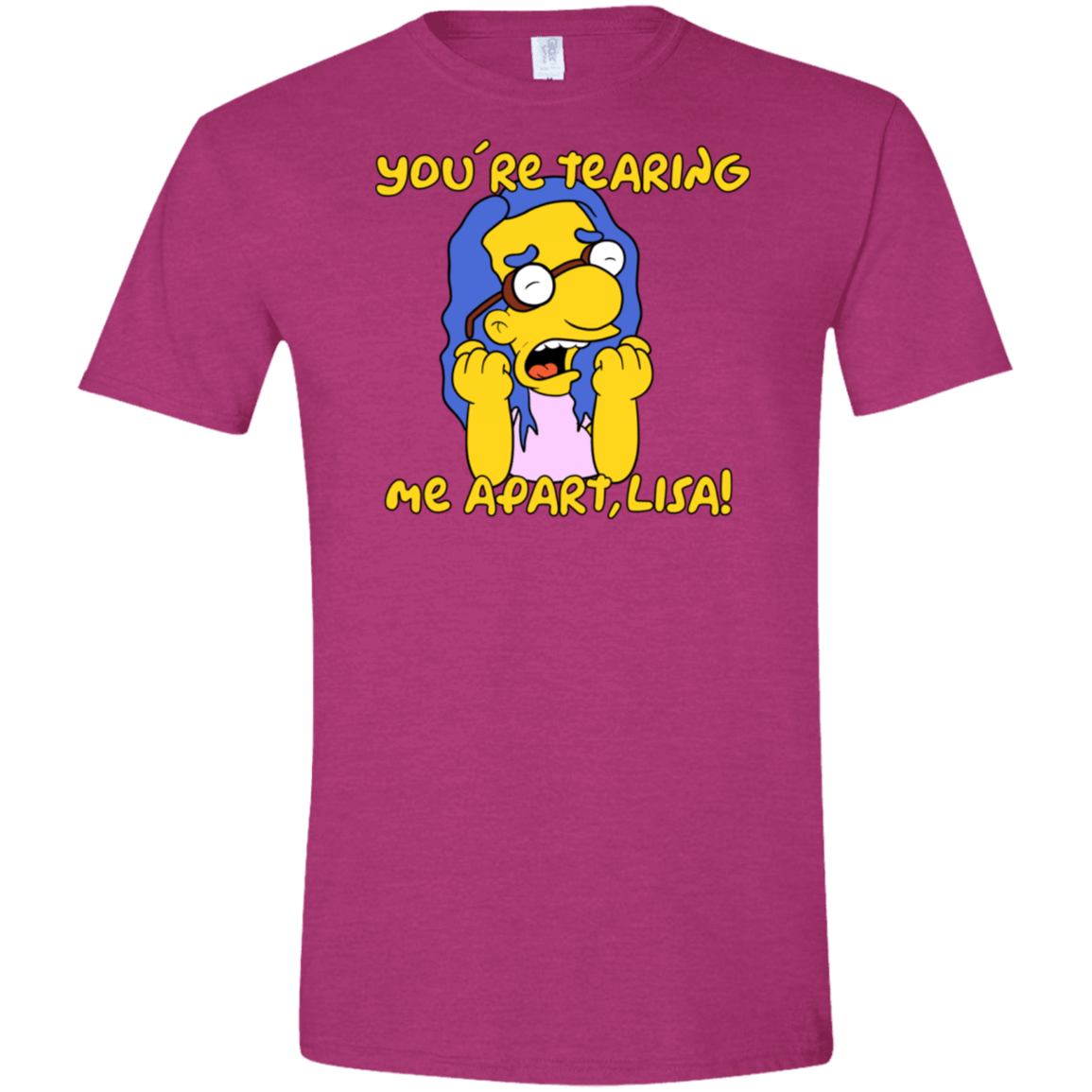 T-Shirts Antique Heliconia / S Milhouse Wiseau Men's Semi-Fitted Softstyle