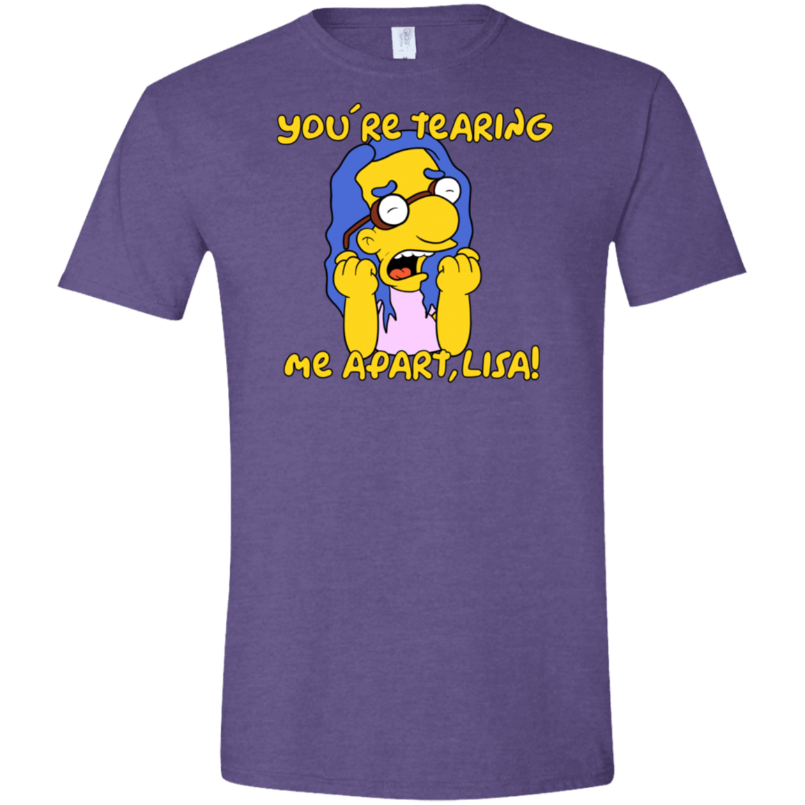 T-Shirts Heather Purple / S Milhouse Wiseau Men's Semi-Fitted Softstyle