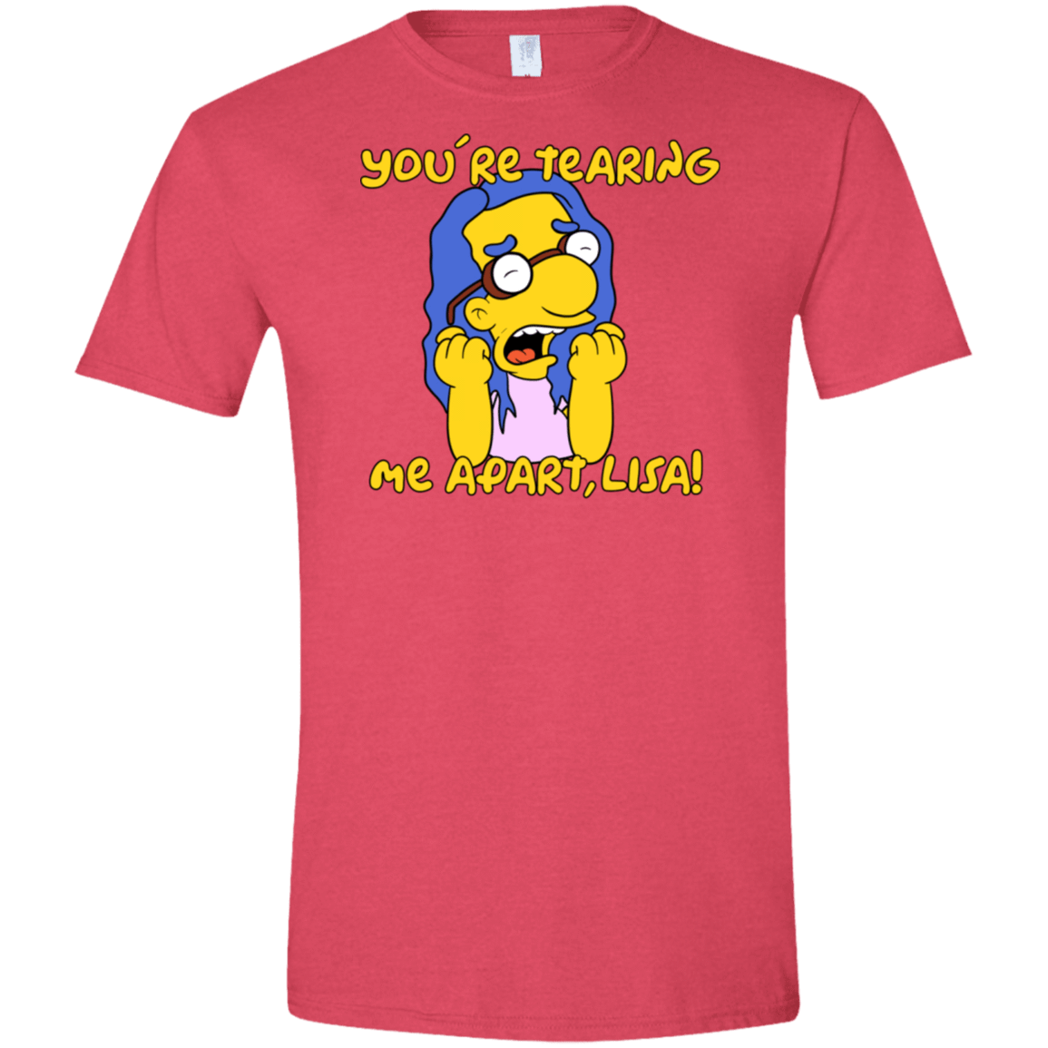 T-Shirts Heather Red / S Milhouse Wiseau Men's Semi-Fitted Softstyle