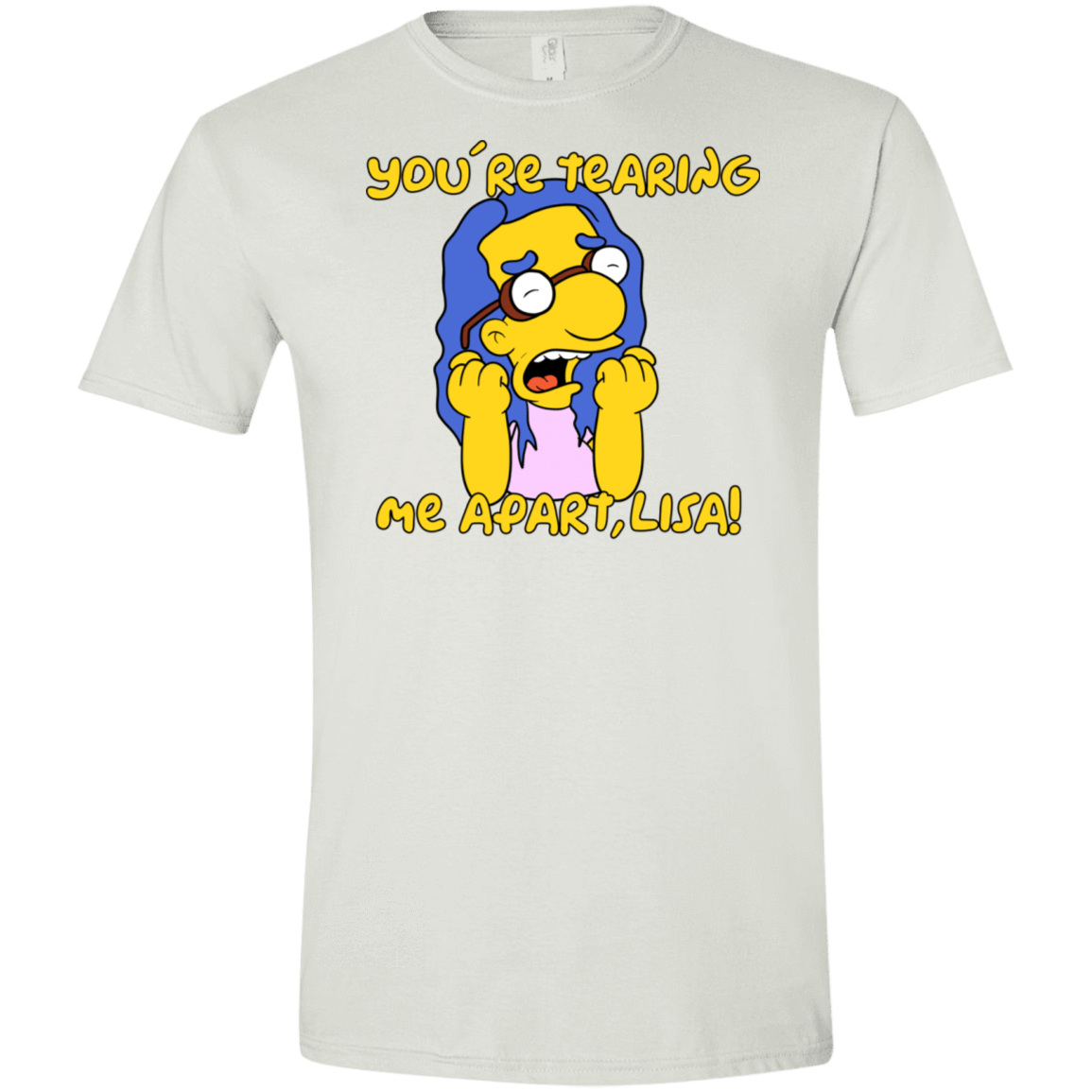 T-Shirts White / X-Small Milhouse Wiseau Men's Semi-Fitted Softstyle
