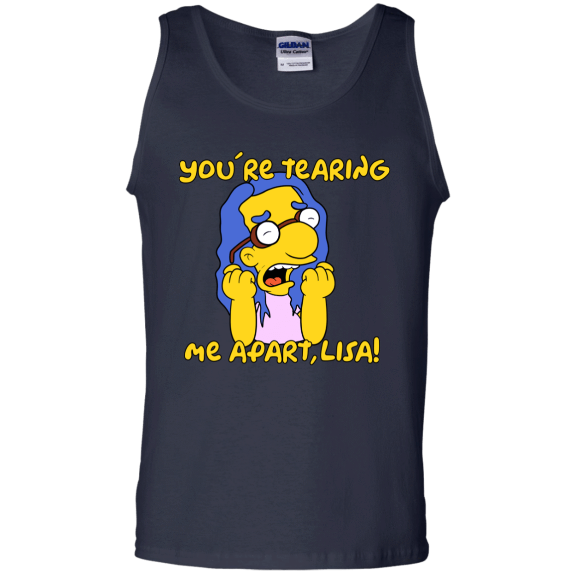 T-Shirts Navy / S Milhouse Wiseau Men's Tank Top