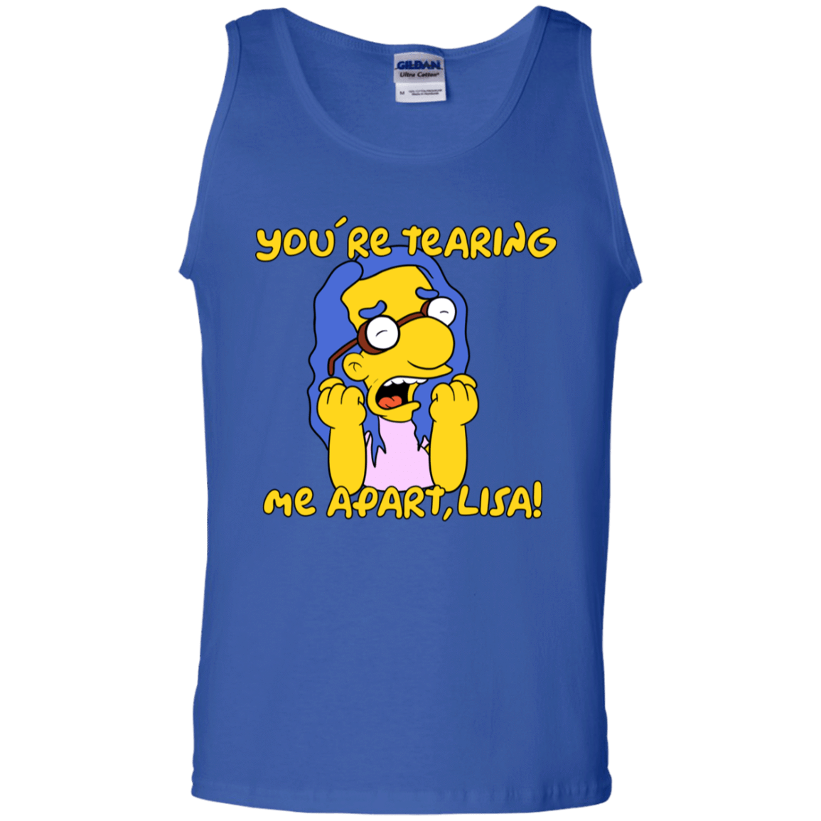 T-Shirts Royal / S Milhouse Wiseau Men's Tank Top