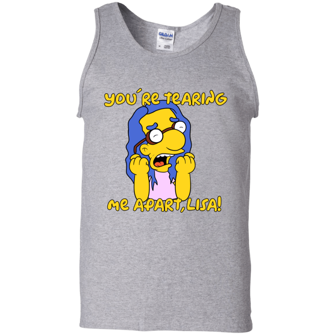 T-Shirts Sport Grey / S Milhouse Wiseau Men's Tank Top