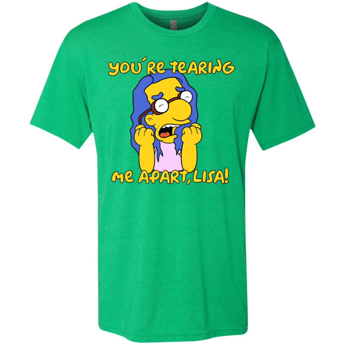 T-Shirts Envy / S Milhouse Wiseau Men's Triblend T-Shirt