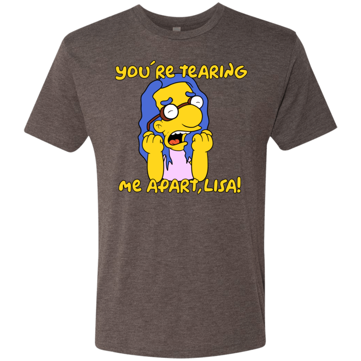 T-Shirts Macchiato / S Milhouse Wiseau Men's Triblend T-Shirt
