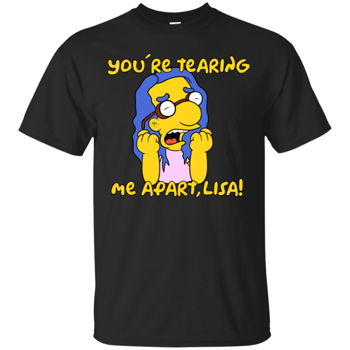 T-Shirts Black / S Milhouse Wiseau T-Shirt
