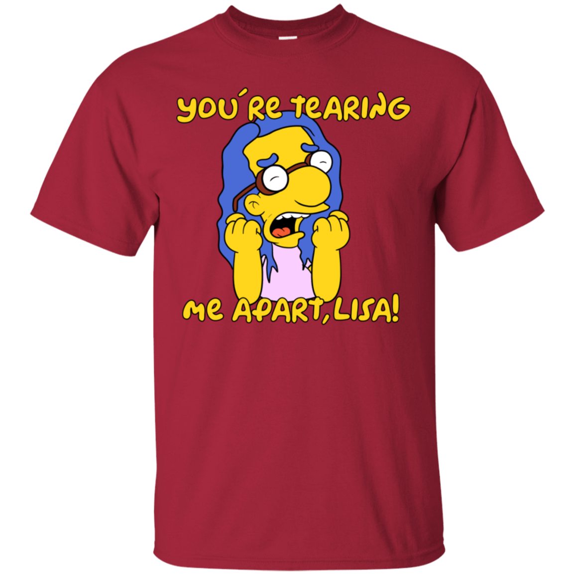 T-Shirts Cardinal / S Milhouse Wiseau T-Shirt