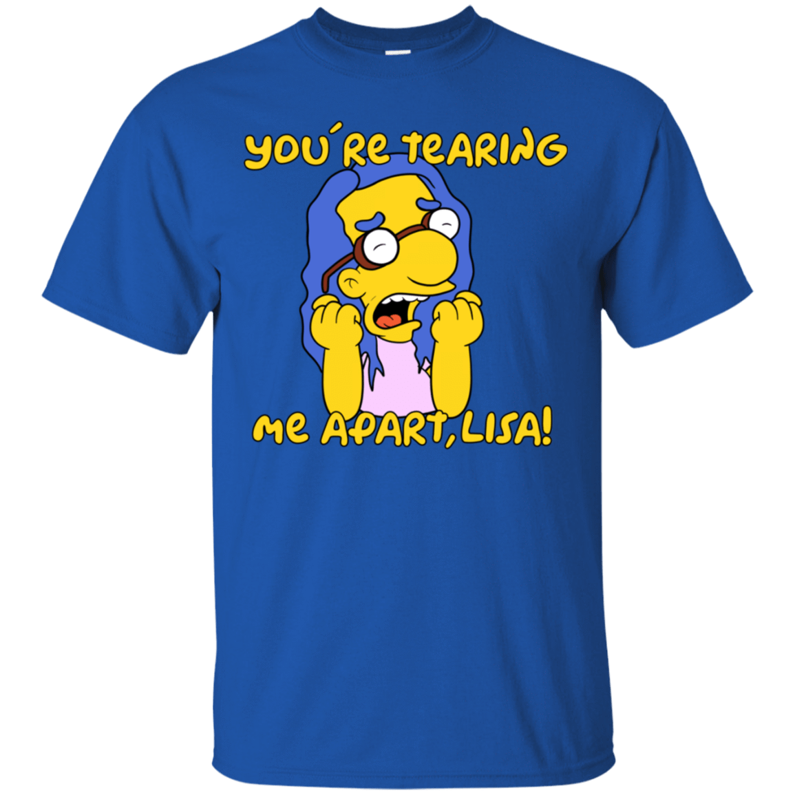 T-Shirts Royal / S Milhouse Wiseau T-Shirt