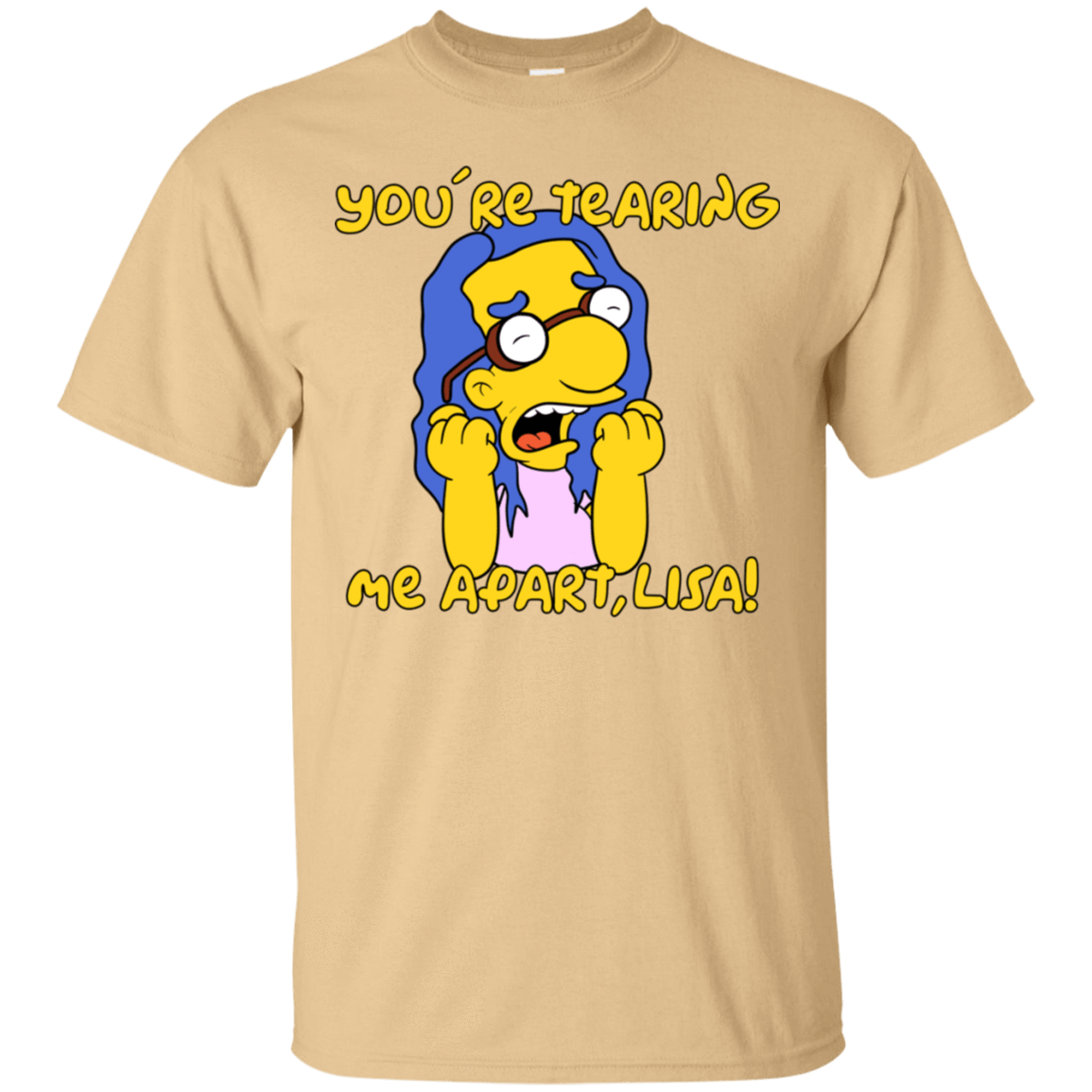 T-Shirts Vegas Gold / S Milhouse Wiseau T-Shirt