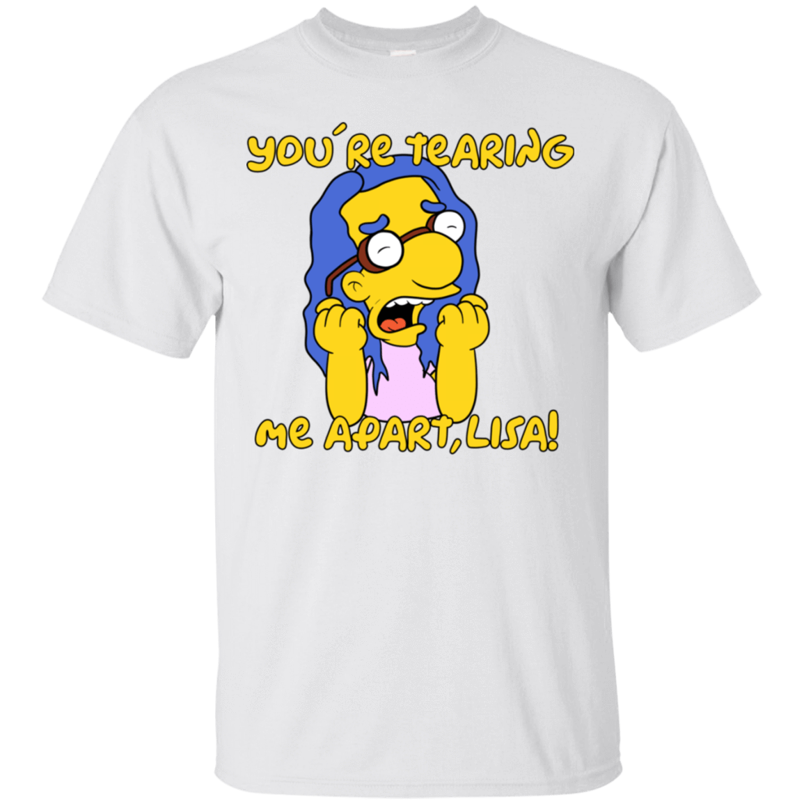 T-Shirts White / S Milhouse Wiseau T-Shirt