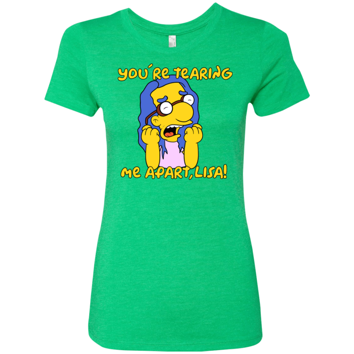 T-Shirts Envy / S Milhouse Wiseau Women's Triblend T-Shirt