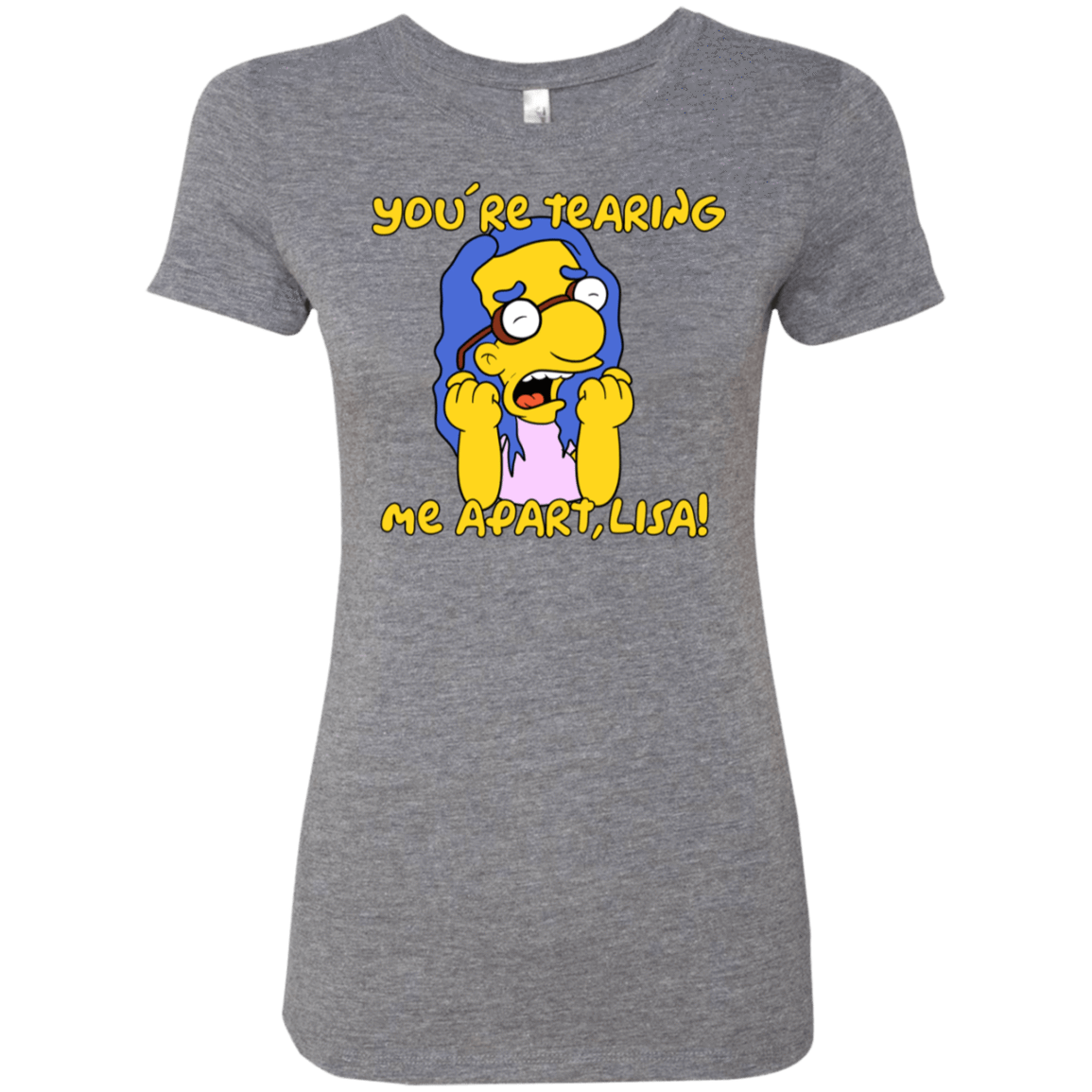 T-Shirts Premium Heather / S Milhouse Wiseau Women's Triblend T-Shirt