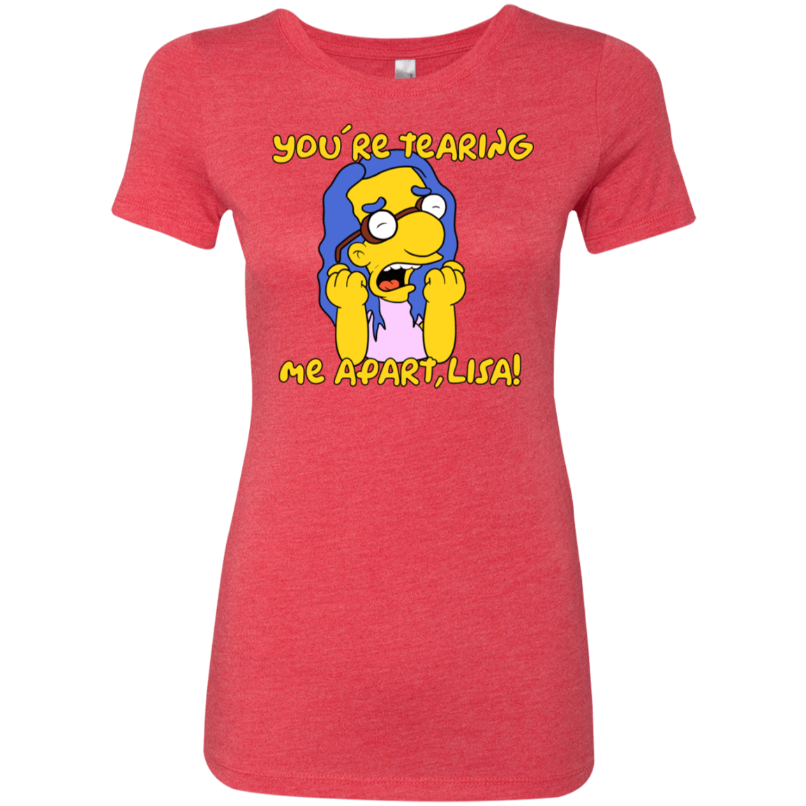 T-Shirts Vintage Red / S Milhouse Wiseau Women's Triblend T-Shirt