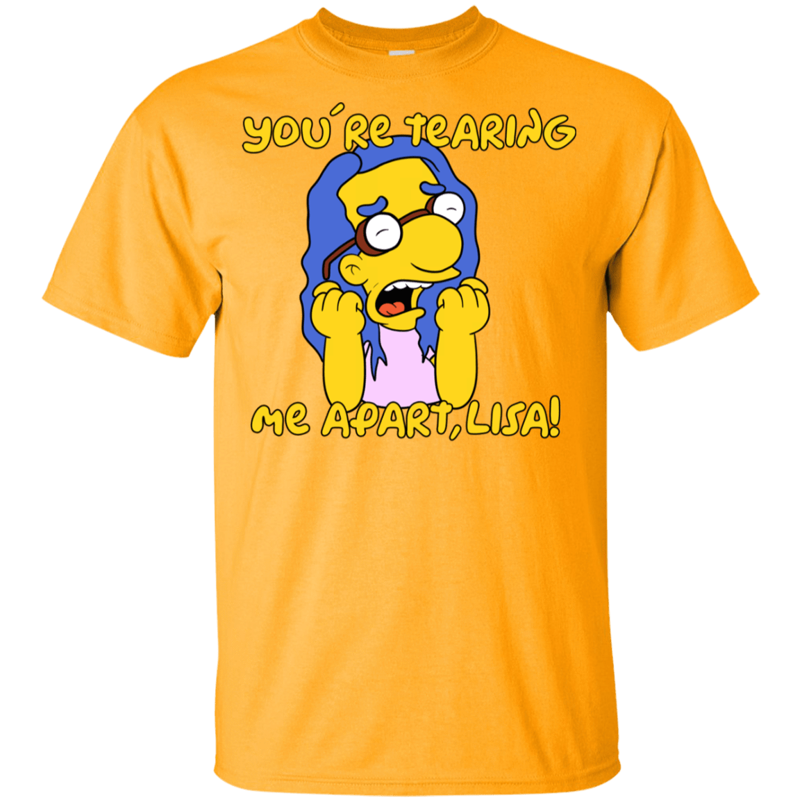 T-Shirts Gold / YXS Milhouse Wiseau Youth T-Shirt