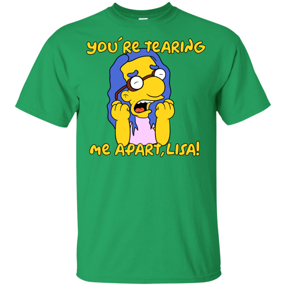 T-Shirts Irish Green / YXS Milhouse Wiseau Youth T-Shirt