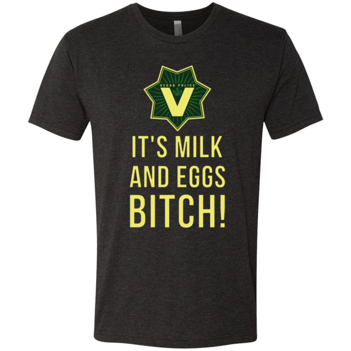 T-Shirts Vintage Black / Small Milk and Eggs Men's Triblend T-Shirt