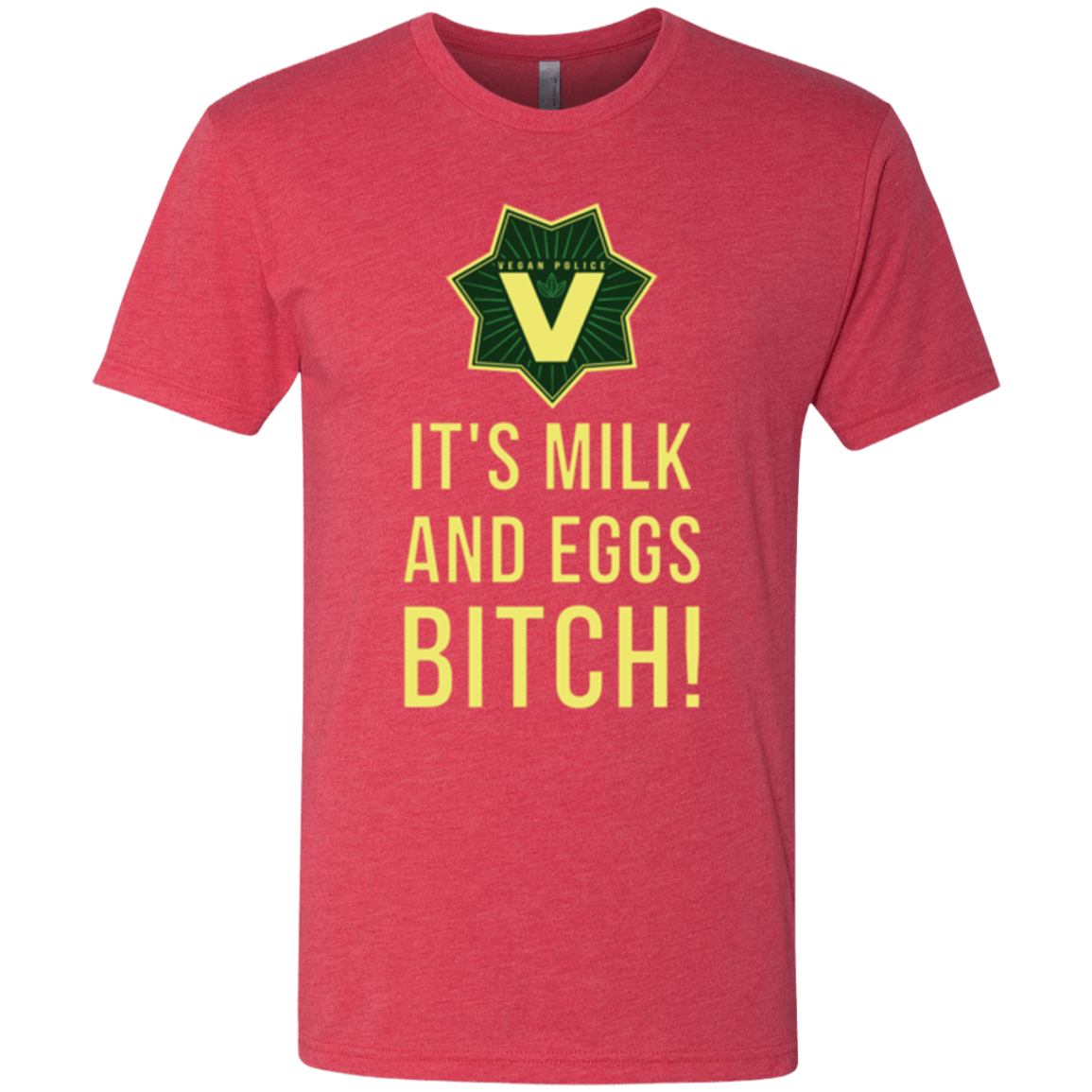 T-Shirts Vintage Red / Small Milk and Eggs Men's Triblend T-Shirt