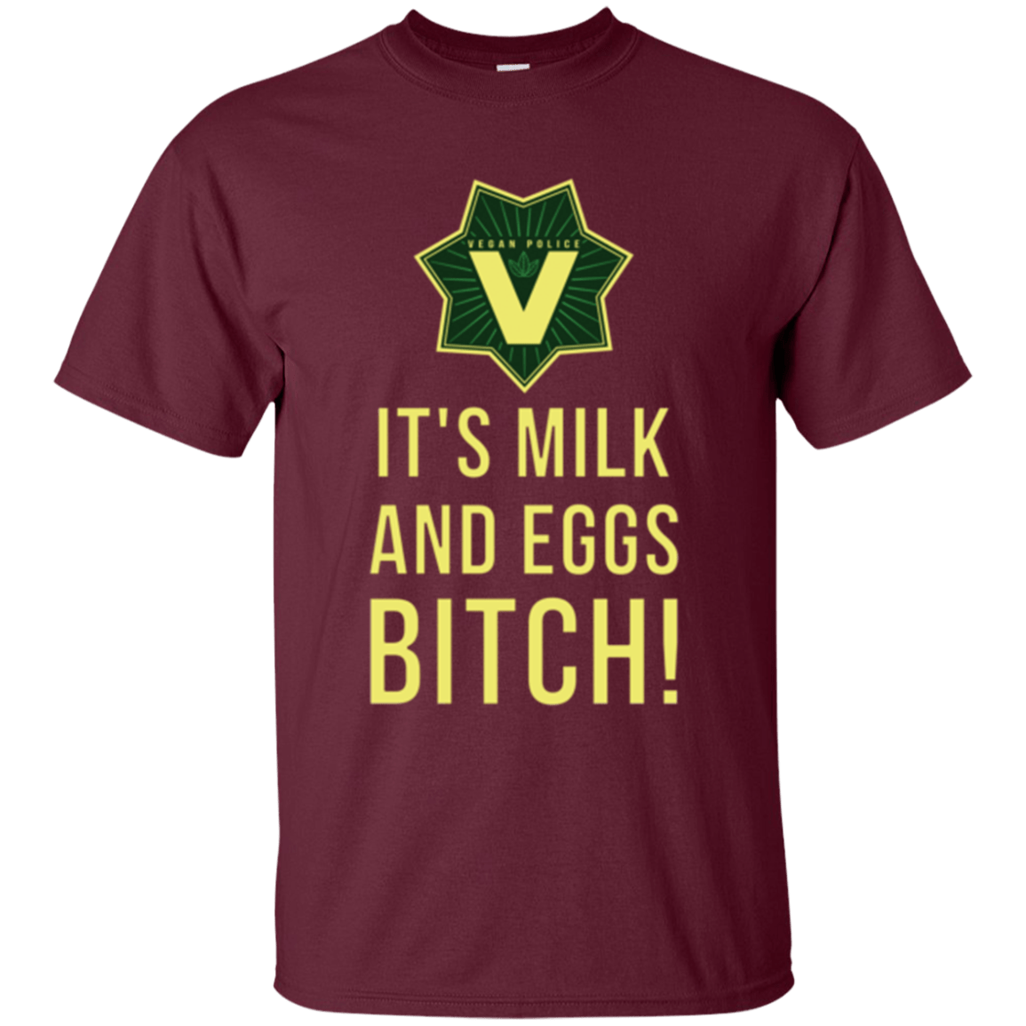 T-Shirts Maroon / Small Milk and Eggs T-Shirt