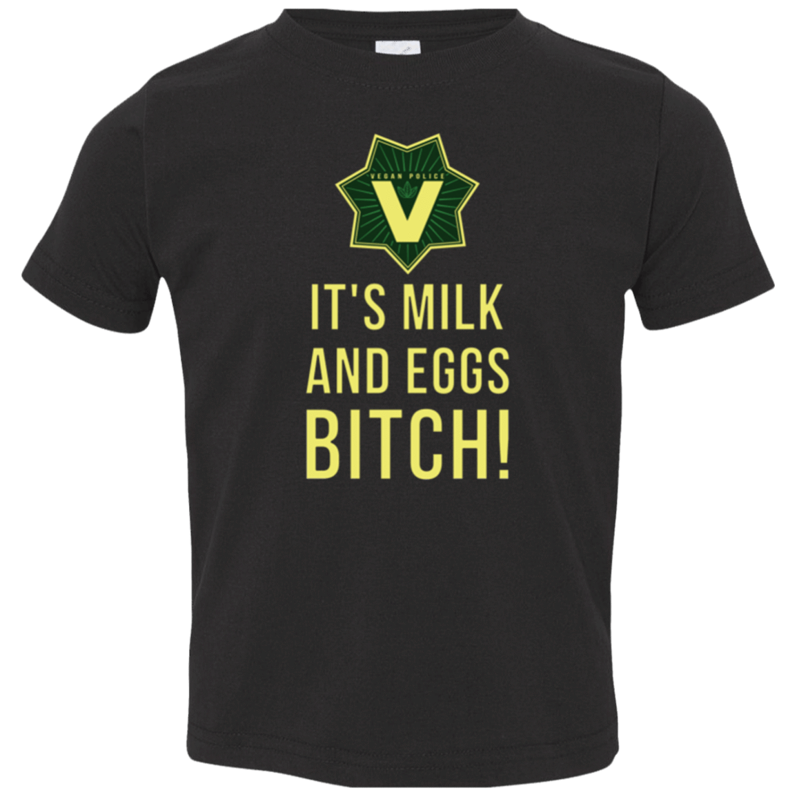 T-Shirts Black / 2T Milk and Eggs Toddler Premium T-Shirt