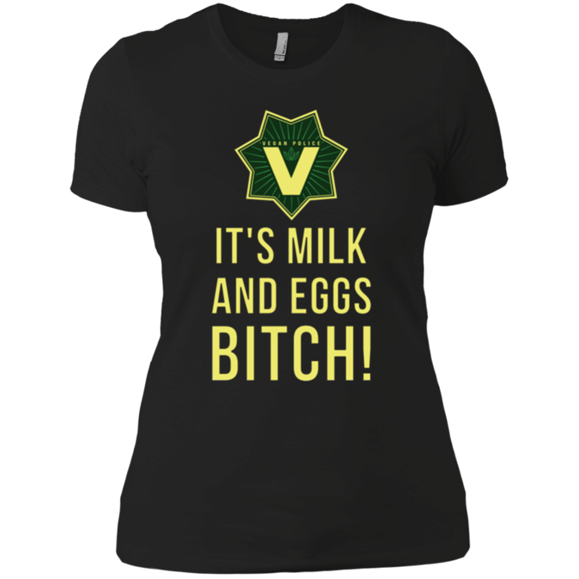 T-Shirts Black / X-Small Milk and Eggs Women's Premium T-Shirt