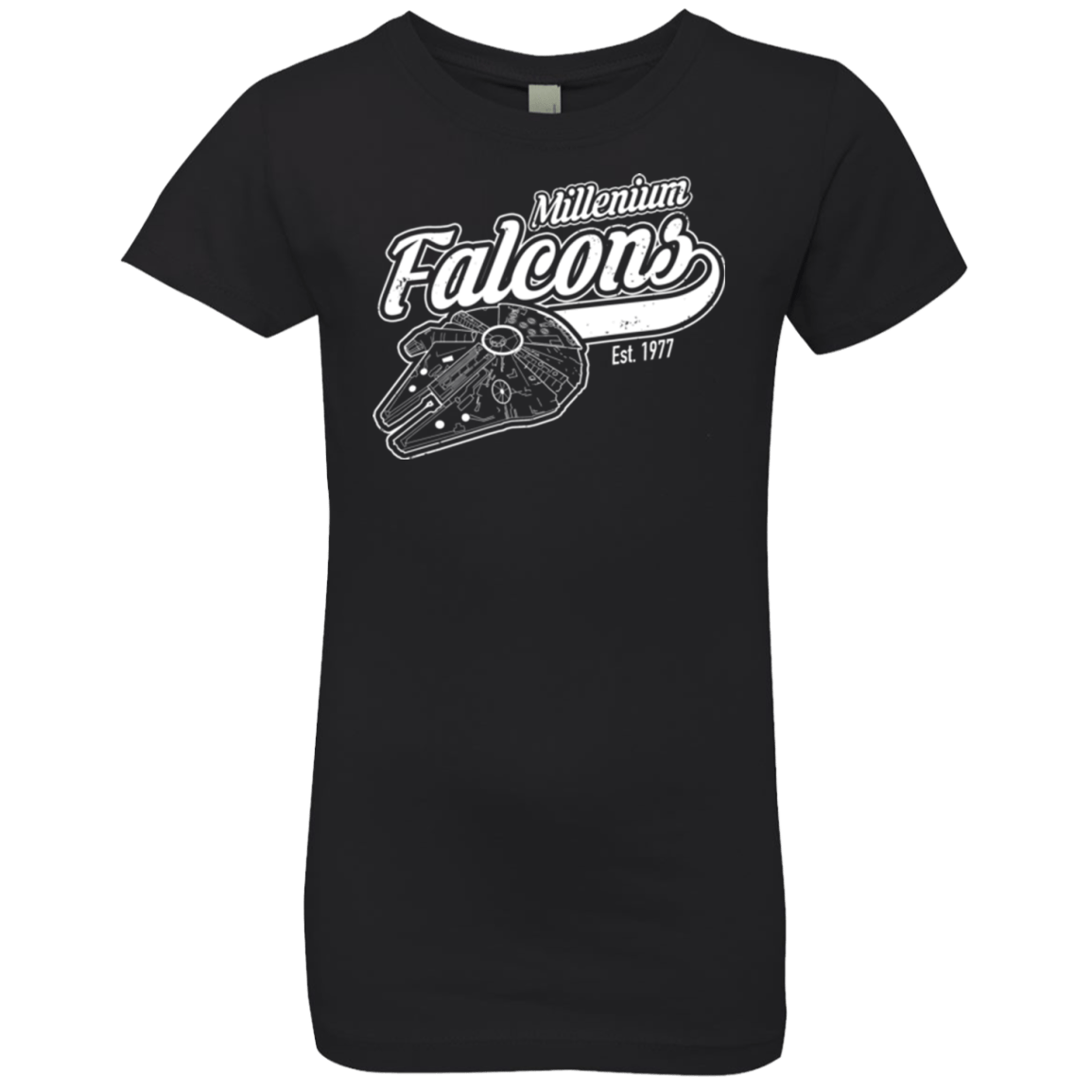 T-Shirts Black / YXS Millenium falcons Girls Premium T-Shirt