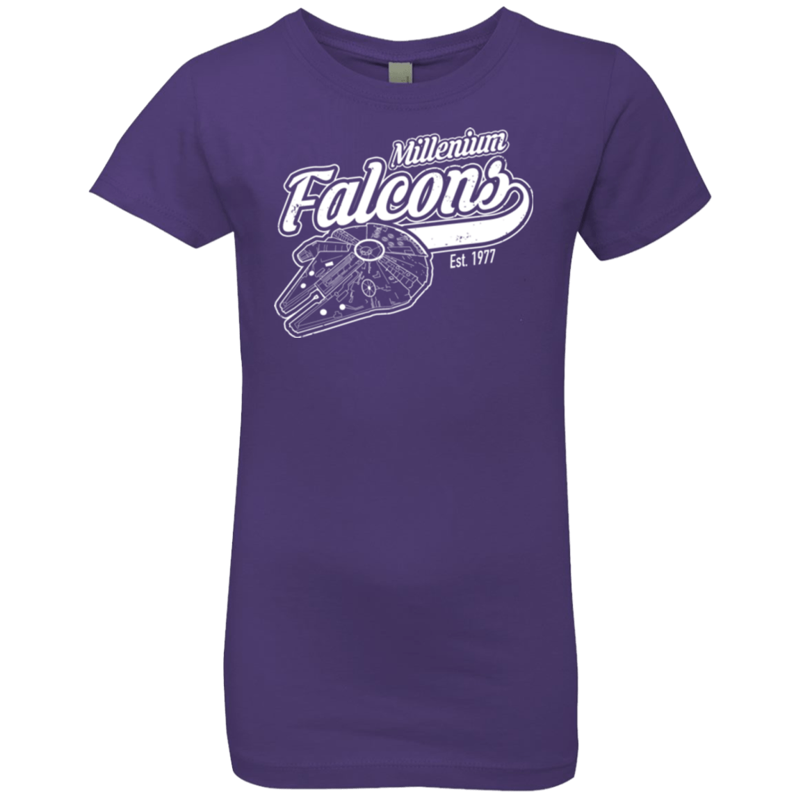 T-Shirts Purple Rush / YXS Millenium falcons Girls Premium T-Shirt