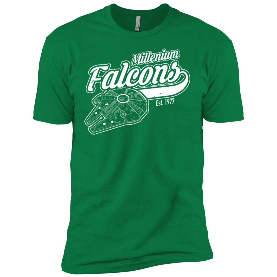 T-Shirts Kelly Green / X-Small Millenium falcons Men's Premium T-Shirt