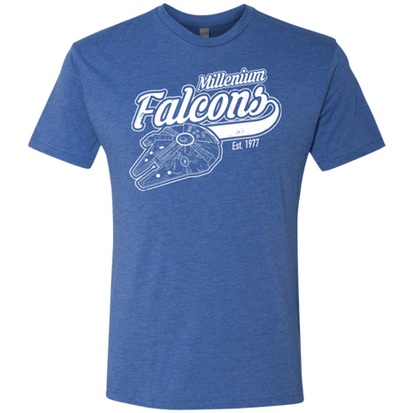 T-Shirts Vintage Royal / Small Millenium falcons Men's Triblend T-Shirt
