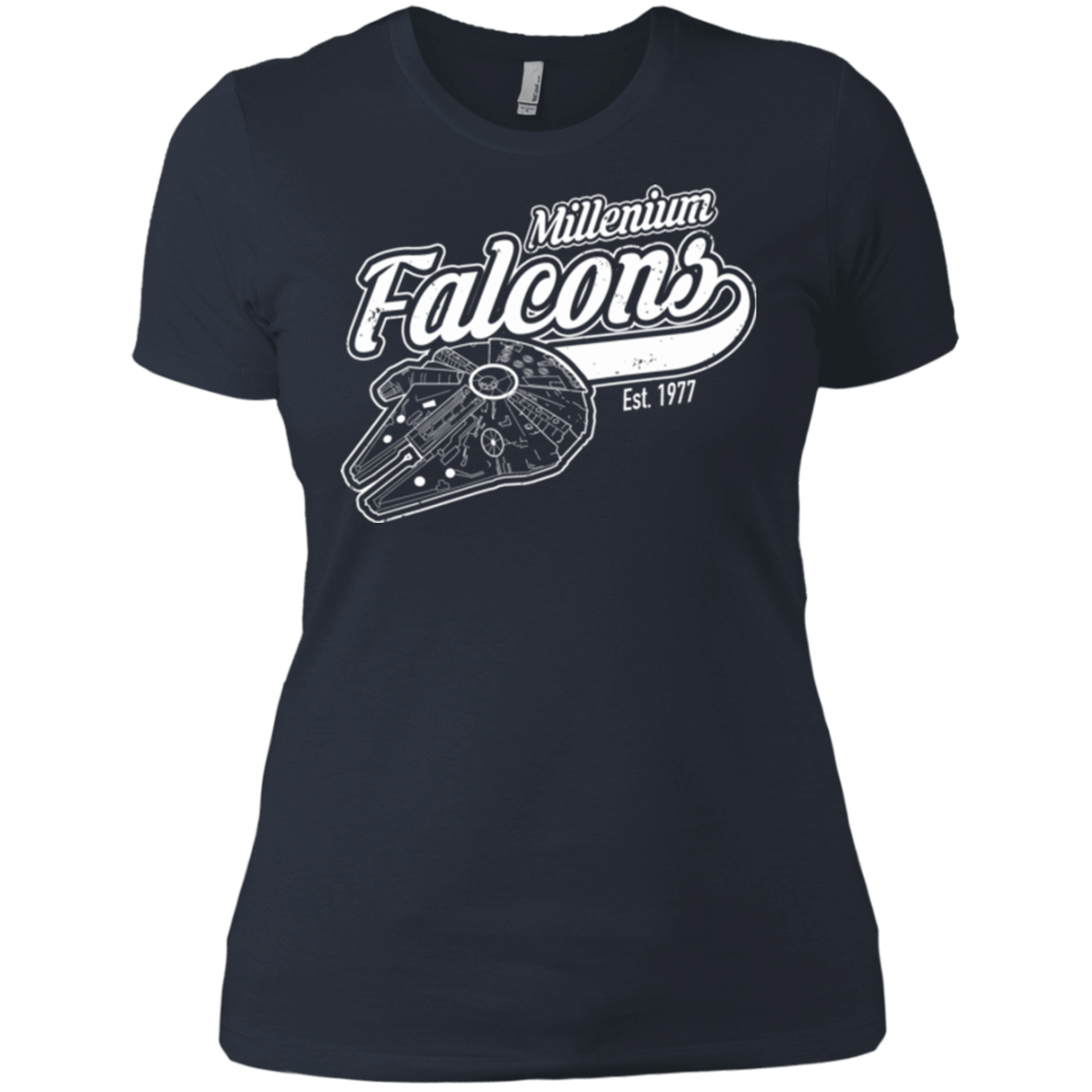 T-Shirts Indigo / X-Small Millenium falcons Women's Premium T-Shirt
