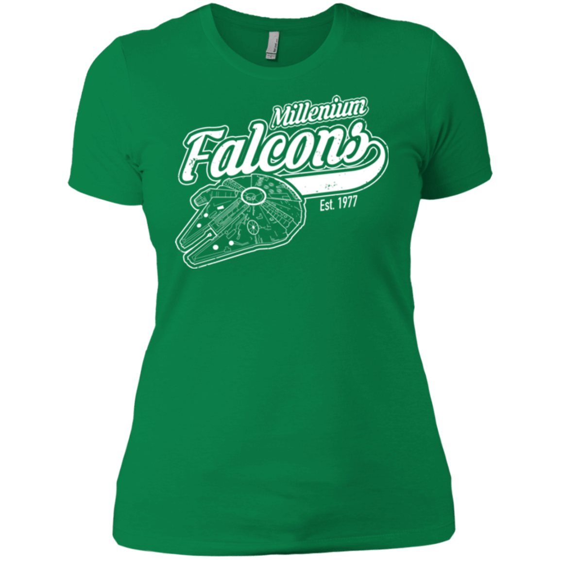 T-Shirts Kelly Green / X-Small Millenium falcons Women's Premium T-Shirt