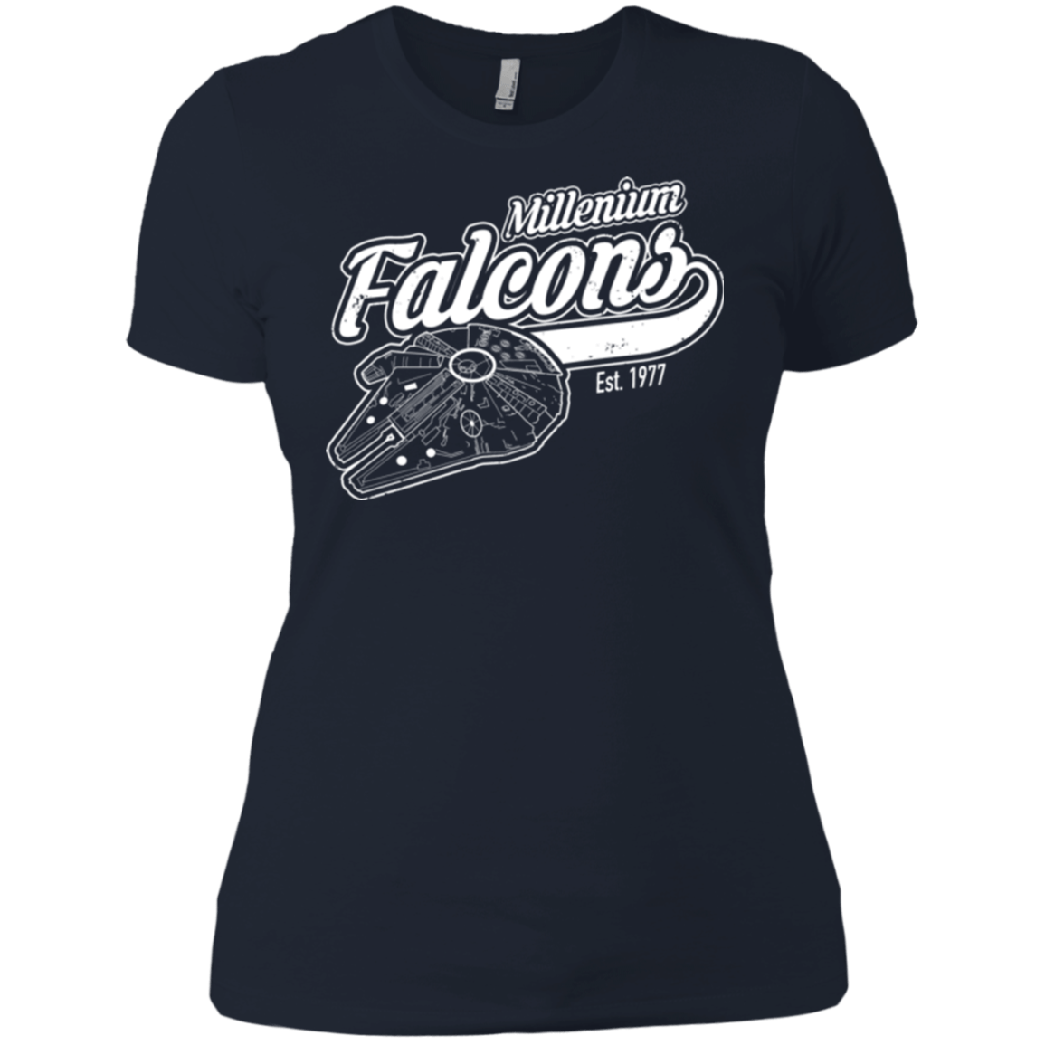 T-Shirts Midnight Navy / X-Small Millenium falcons Women's Premium T-Shirt