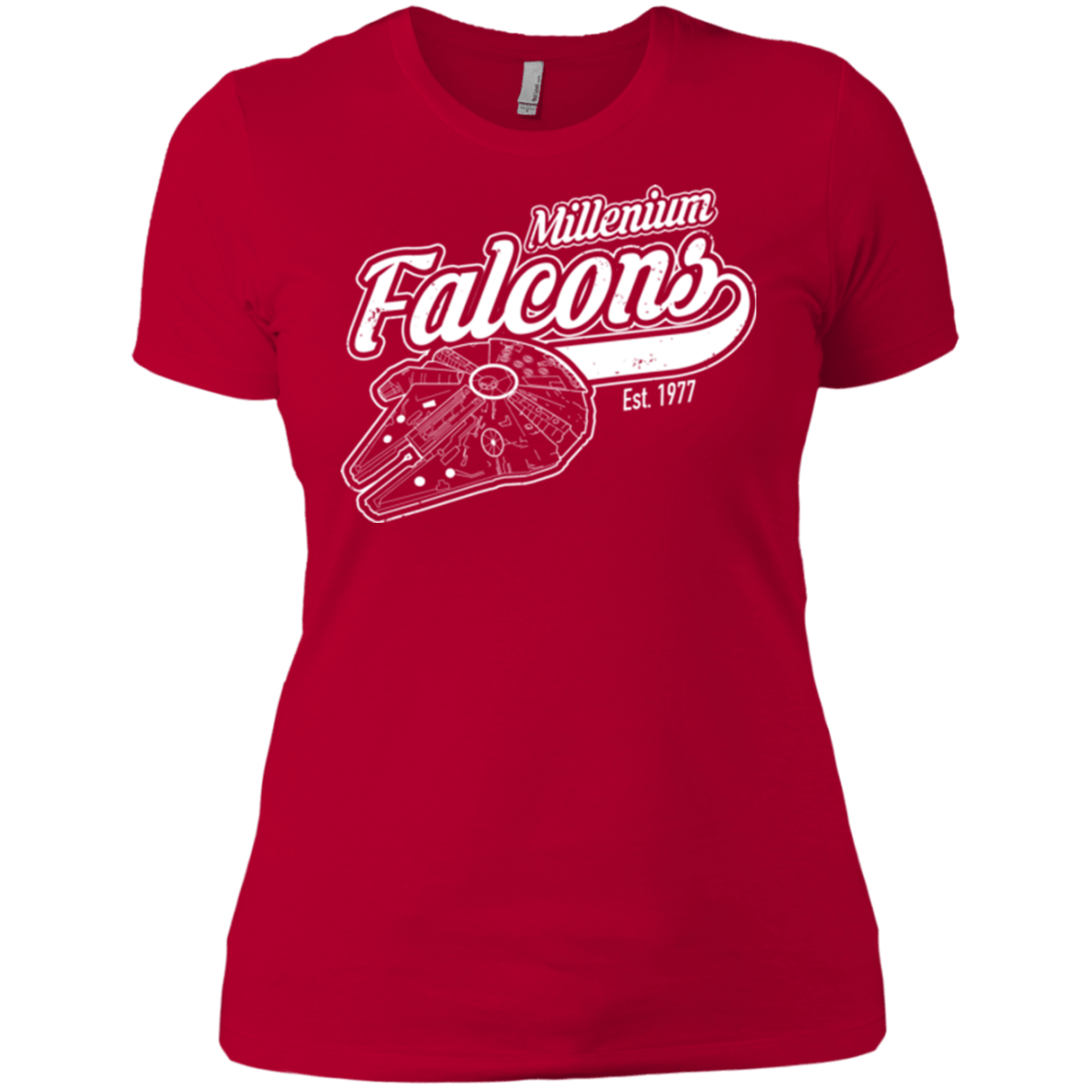 T-Shirts Red / X-Small Millenium falcons Women's Premium T-Shirt