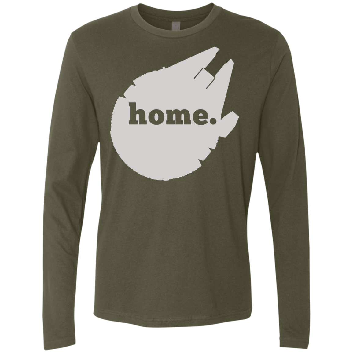 T-Shirts Military Green / S Millennium Home Men's Premium Long Sleeve