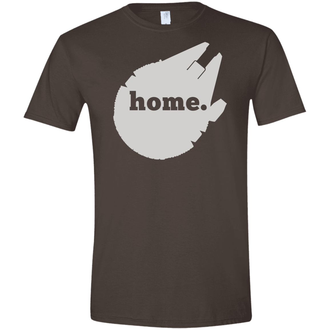 T-Shirts Dark Chocolate / S Millennium Home Men's Semi-Fitted Softstyle