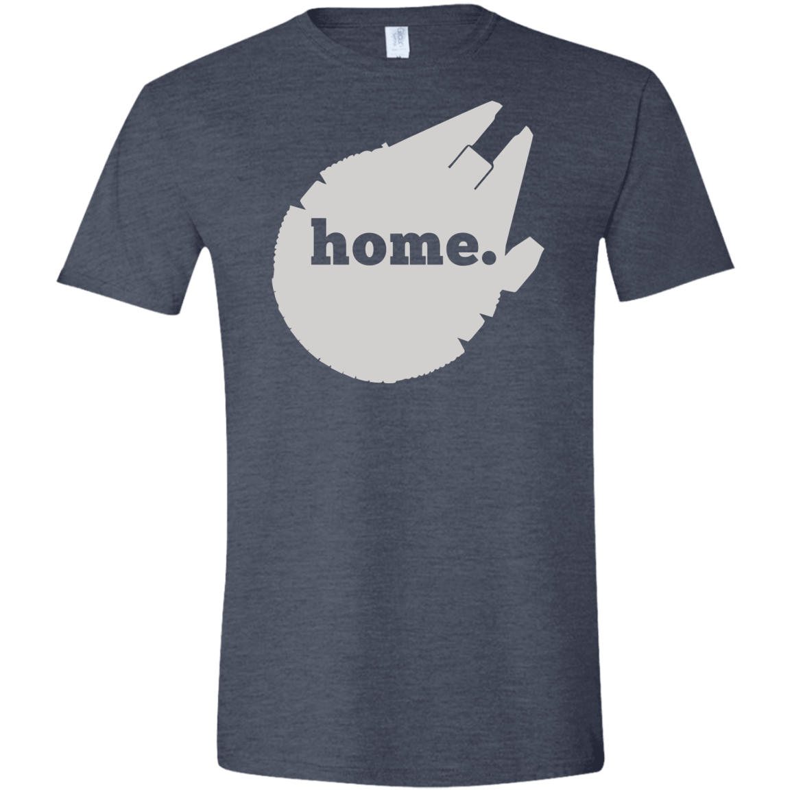 T-Shirts Heather Navy / S Millennium Home Men's Semi-Fitted Softstyle