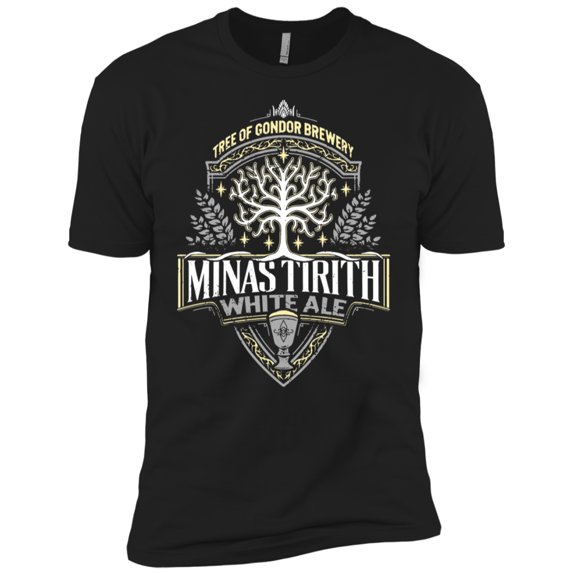 T-Shirts Black / YXS Minas Tirith Boys Premium T-Shirt