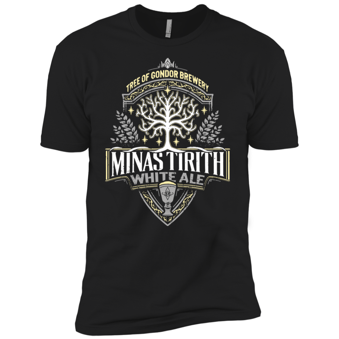 T-Shirts Black / X-Small Minas Tirith Men's Premium T-Shirt