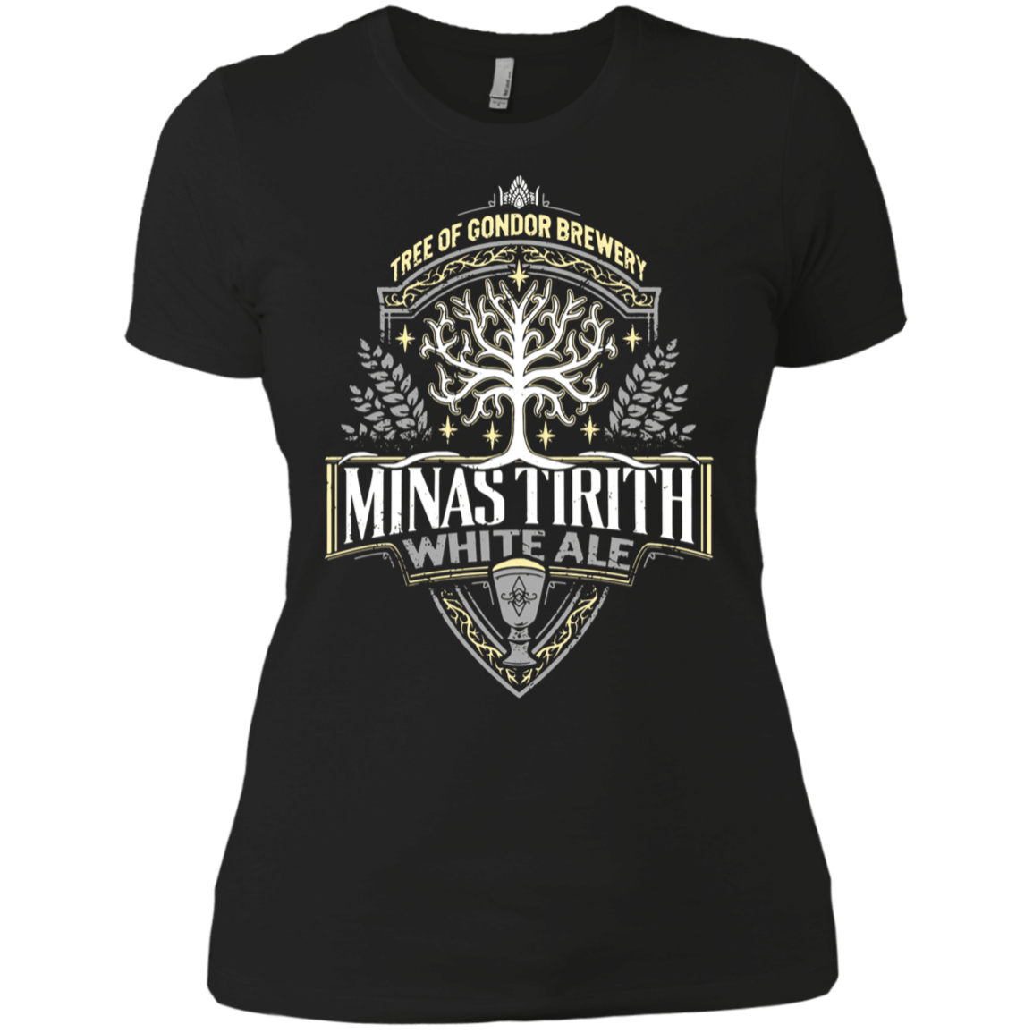 T-Shirts Black / X-Small Minas Tirith Women's Premium T-Shirt