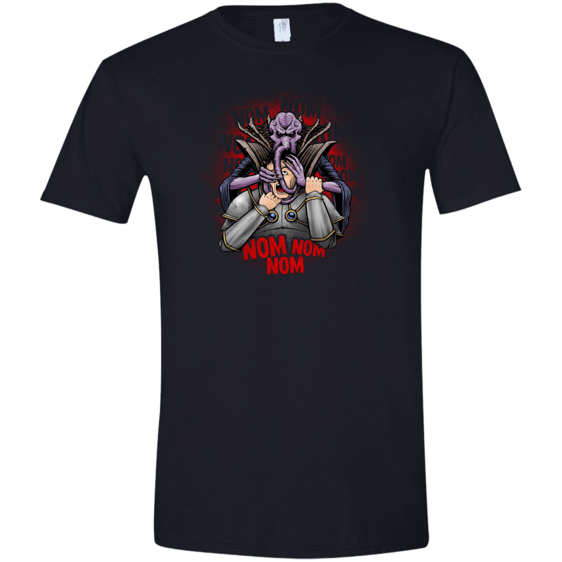 T-Shirts Black / X-Small Mind Flayer Men's Semi-Fitted Softstyle