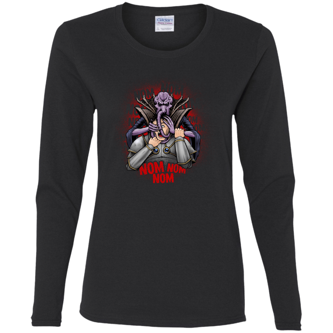 T-Shirts Black / S Mind Flayer Women's Long Sleeve T-Shirt