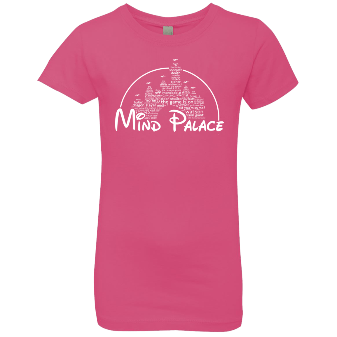 T-Shirts Hot Pink / YXS Mind Palace Girls Premium T-Shirt