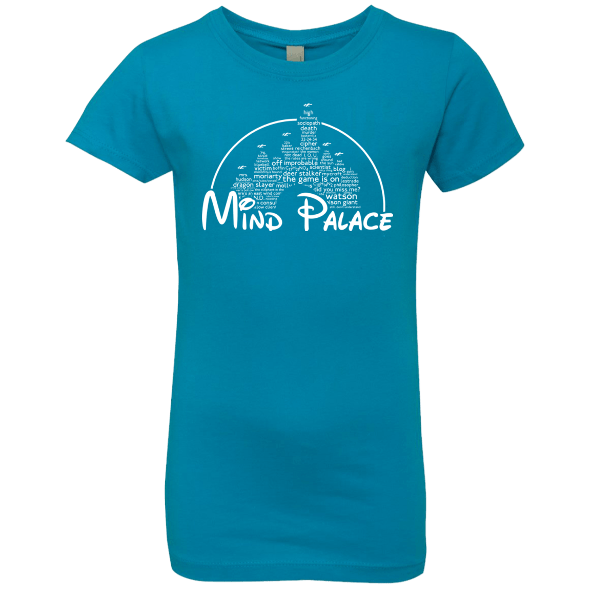 T-Shirts Turquoise / YXS Mind Palace Girls Premium T-Shirt