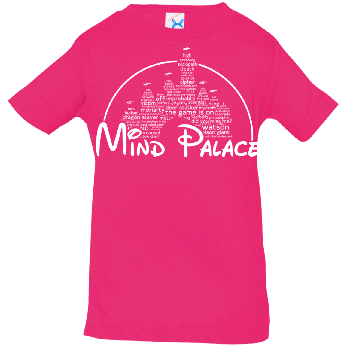 T-Shirts Hot Pink / 6 Months Mind Palace Infant Premium T-Shirt