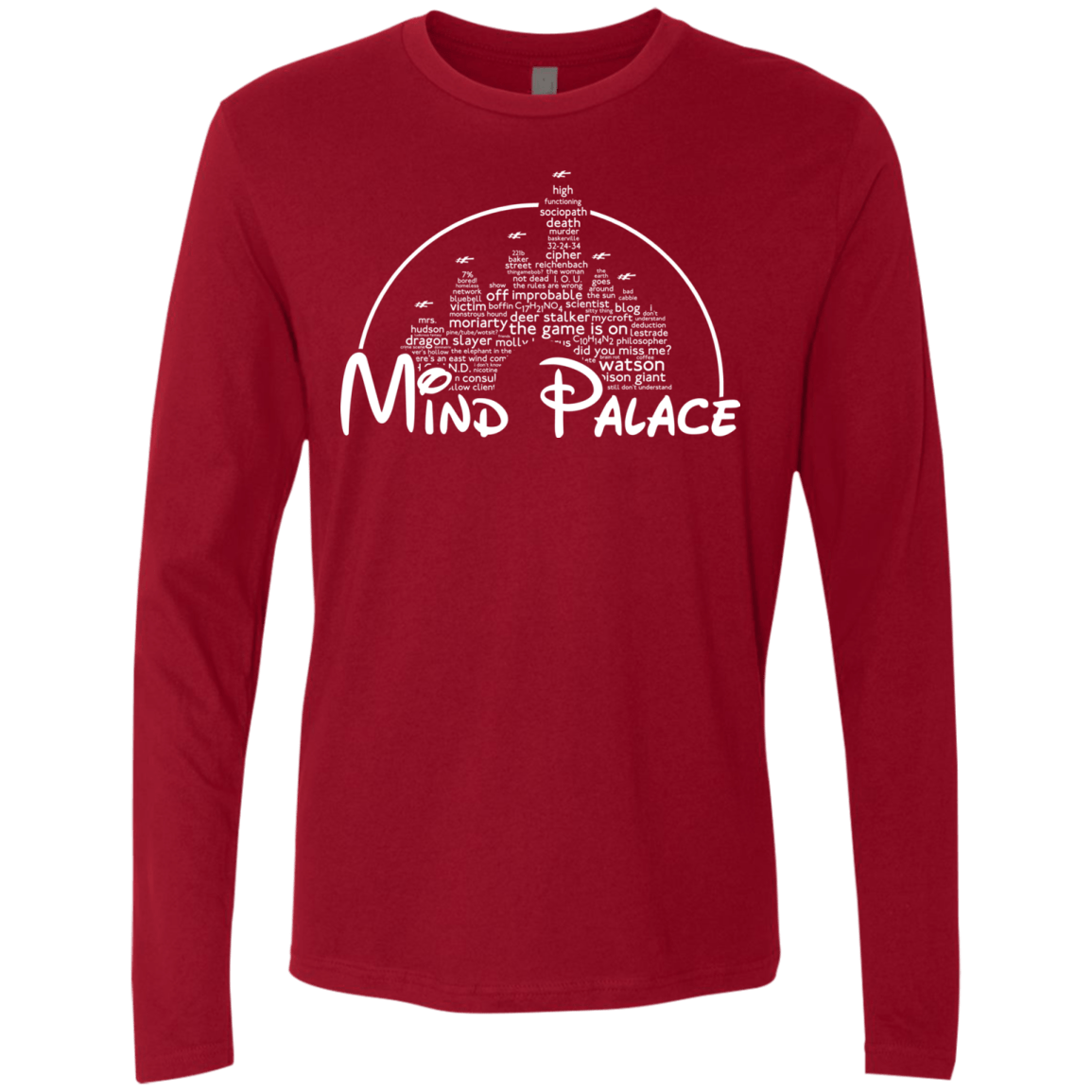 T-Shirts Cardinal / Small Mind Palace Men's Premium Long Sleeve